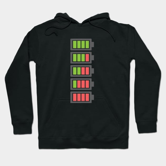 Battery display Hoodie by alofolo